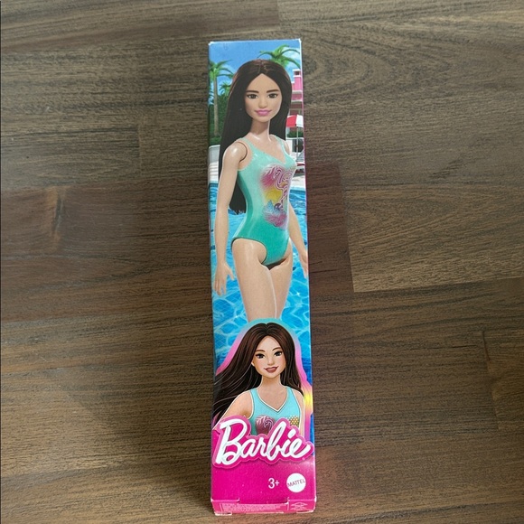 🎈Barbie Beach Doll, Ages 3+, New in Box - Picture 1 of 3